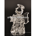 pure crystal angel ,glass drawing angel for gifts